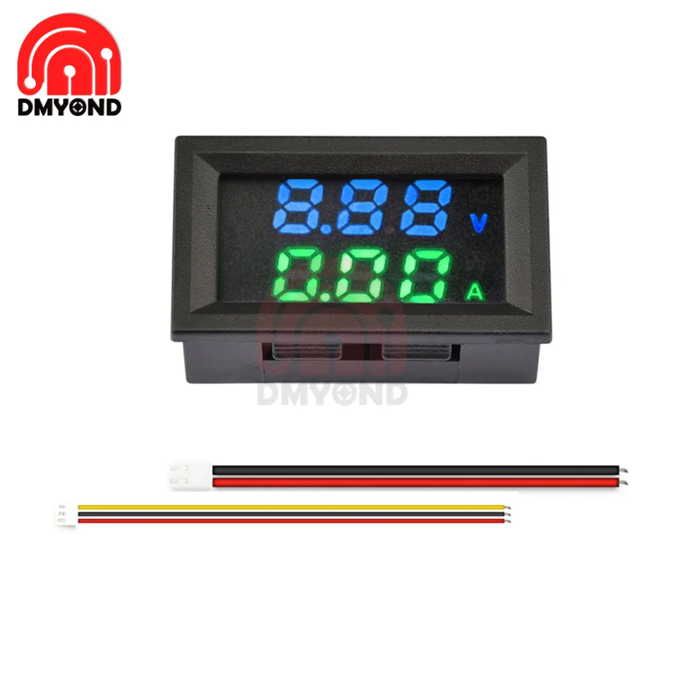 LED Digital Voltímetro e Amperímetro Painel, Tensão Atual Medidor, Detector de Volts, Tester Monitor, carro, motocicleta, M430, DC 0-100V, 10A, 50A, 100A
