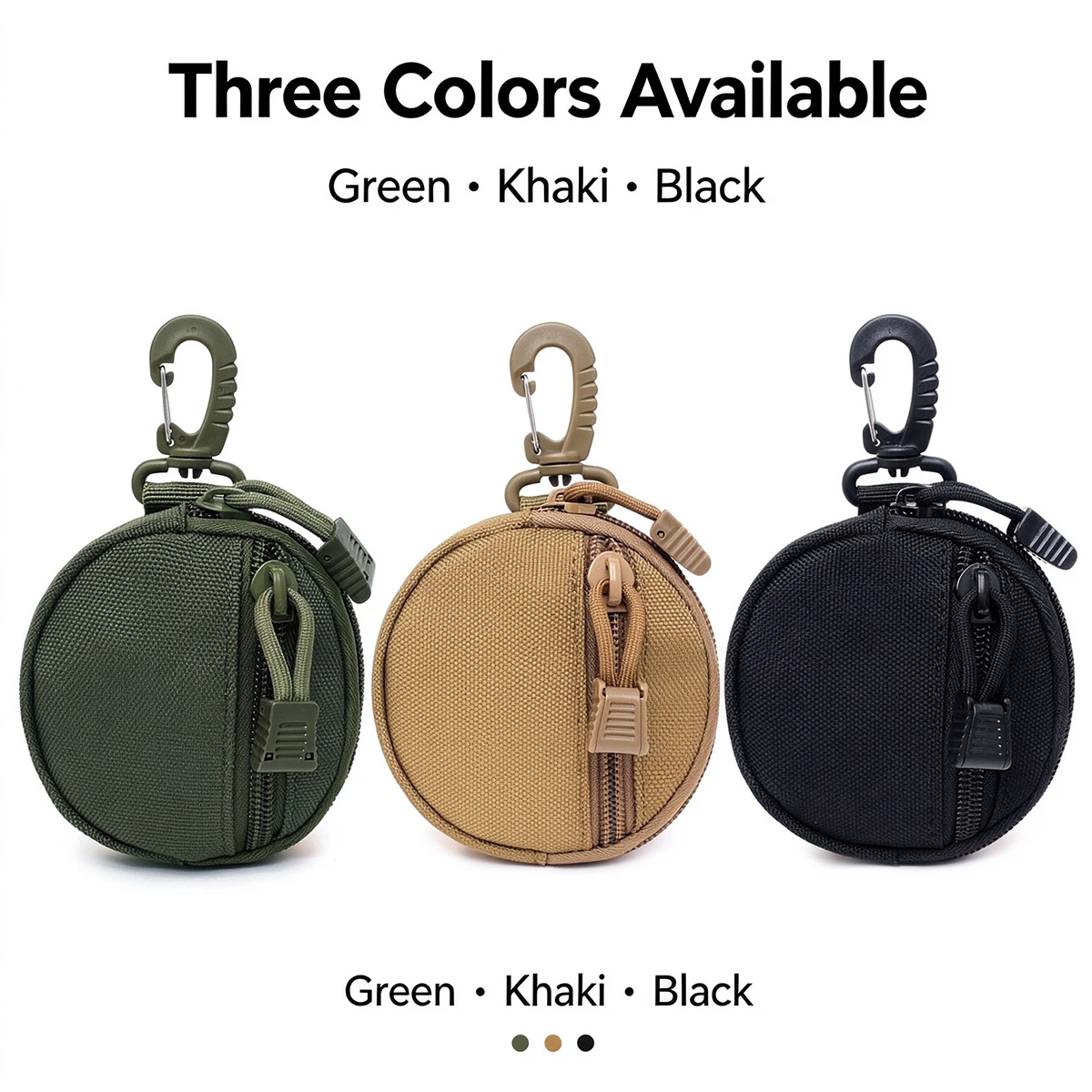 Outdoor Sports Breathable 600D Oxford Cloth Waist Bag Portable Key Storage Multi-functional Accessory Bag