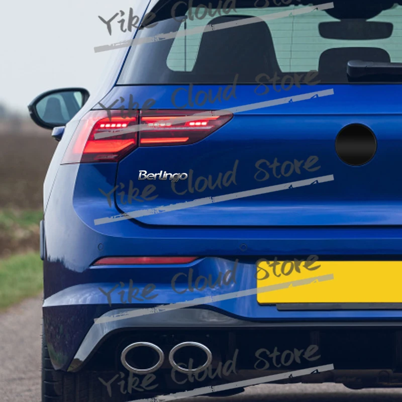 لسيتروين بيرلينجو K9 M XL شاحنة التخييم رسالة الديكور شعار تصفيف السيارة ثلاثية الأبعاد شارة معدنية الجسم جذع ملصقات بمادة لاصقة ذاتية #3