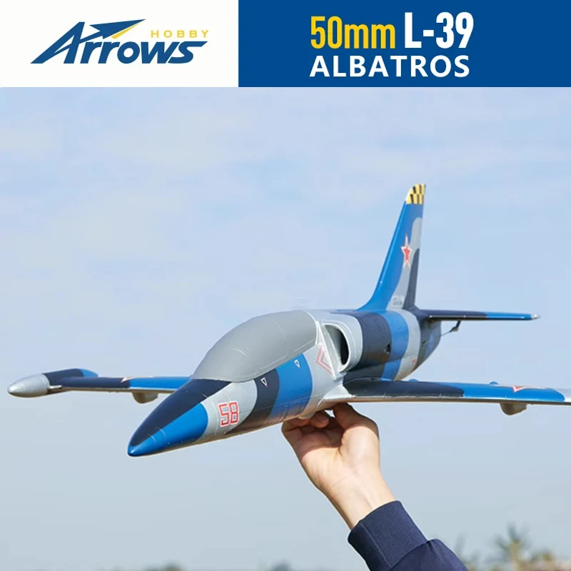 Blue Arrow 50 мм L39 Albatros канальная модель самолета с фиксированным крылом и гироскопом, настоящий электрический самолет с дистанционным управлением, игрушка для взрослых Blue Arrow 50 мм L39 Albatros канальная модель самолета с фиксированным крылом и гироскопом, настоящий электрический самолет с дистанционным управлением, игрушка для взрослых