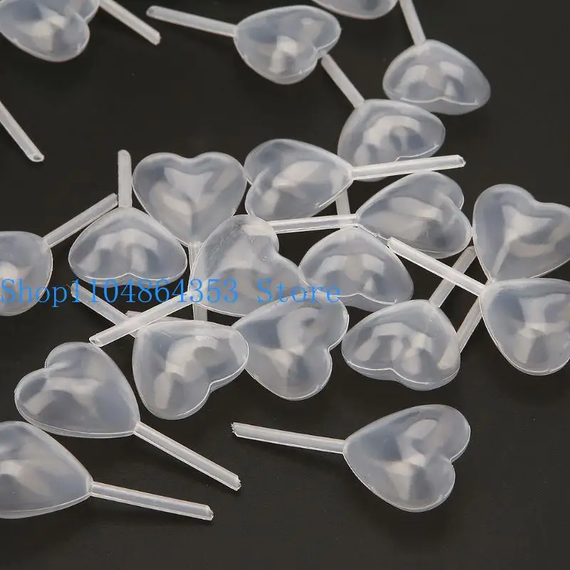 652F 50 قطعة قطارات بلاستيكية على شكل حب صغيرة ماصات بلاستيكية لطيفة لصنع الكب كيك