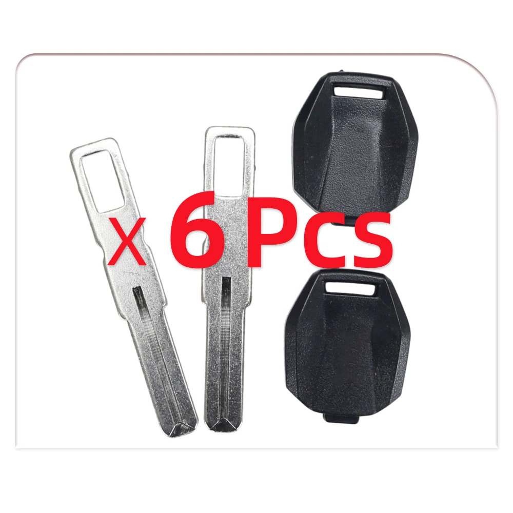 6Pcs New Blank Key Motorcycle Replace Uncut Keys For DUKE 1050 1190 1290 RC8R SUPER DUKE ADV