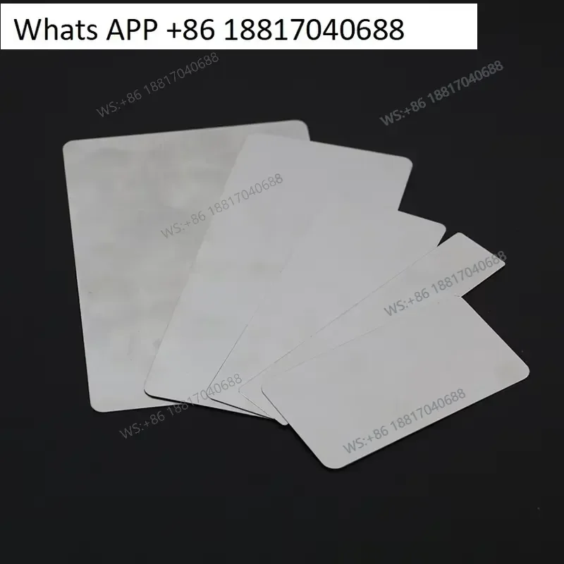 100 Pcs Paint Test Tinplate Sheets 200x100x0.28mm 150x70x0.28mm Metal Test Plates for Coating Adhesion Testing