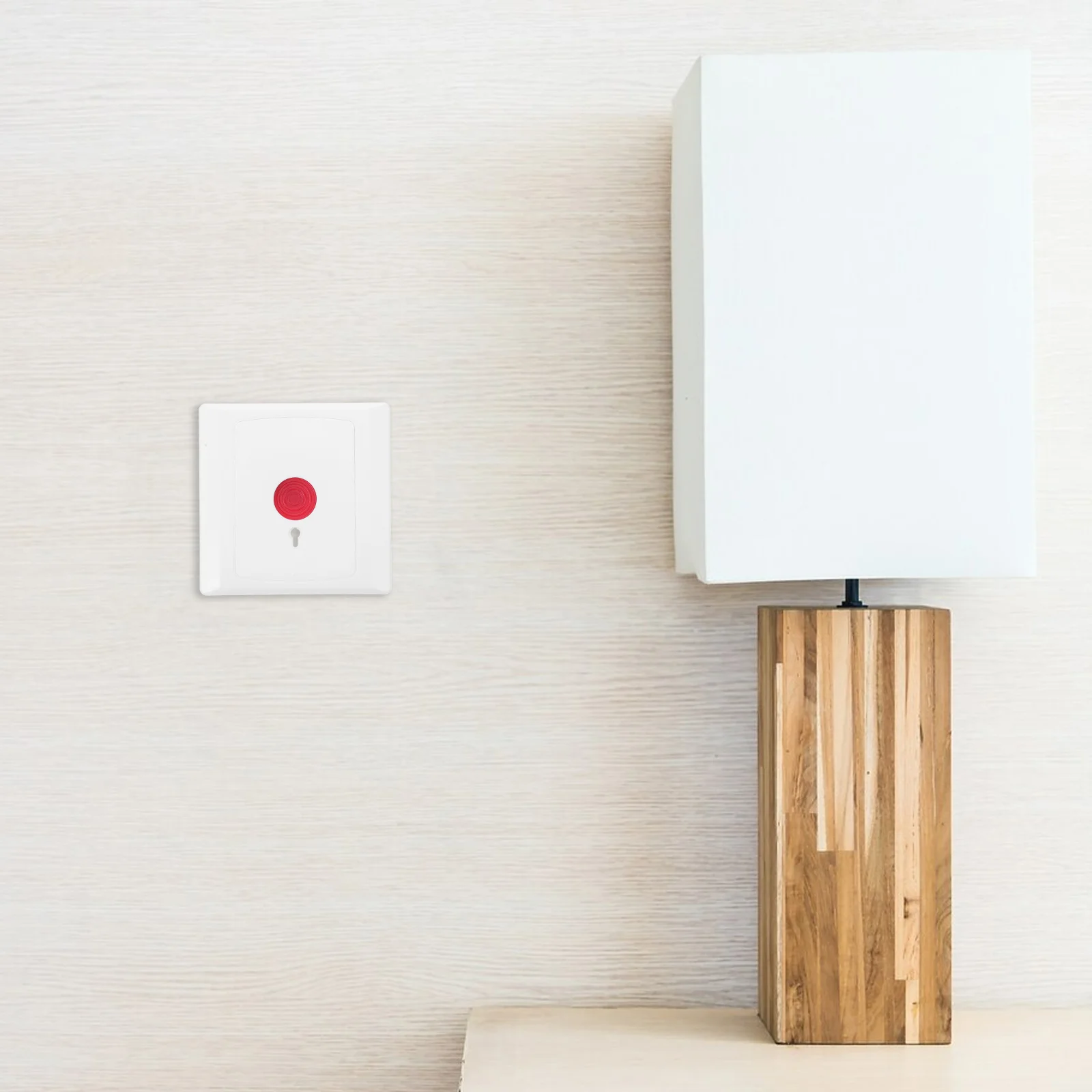 

Emergency Button Switch 86 Box Plastic Durable Sensitive Multifunctional Fire Safety AntiTheft Home Office Waterproof Push