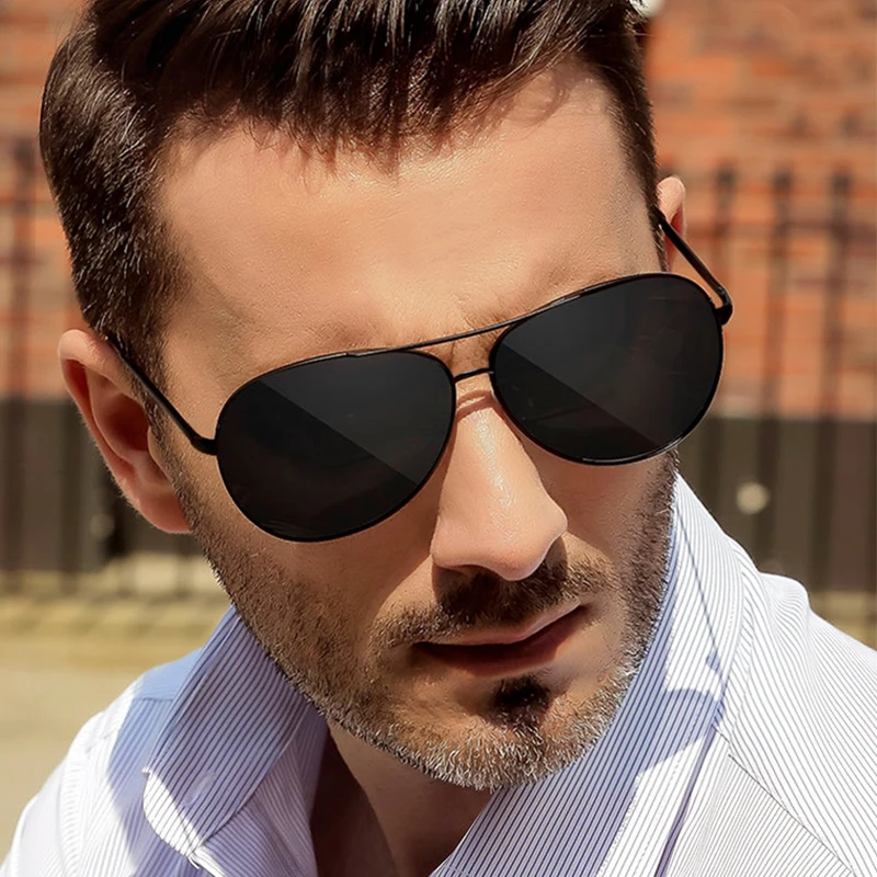 

Aviator sunglasses men's 2024 new driving special advanced sense sunglasses riding polarized UV protection