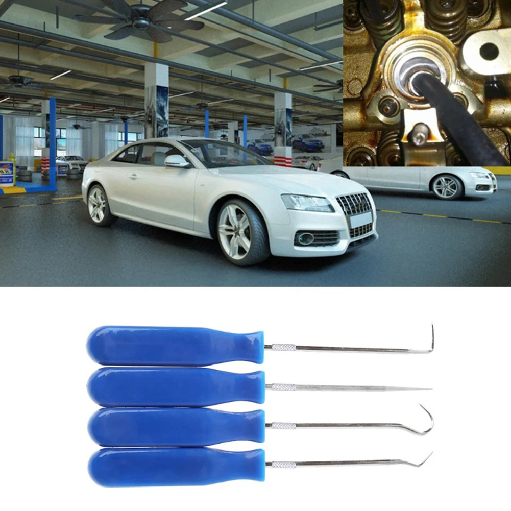 Oil seal screwdriver 4-piece set, pull hook, pick tire stones, clean toner cartridge, powder tool, car maintenance