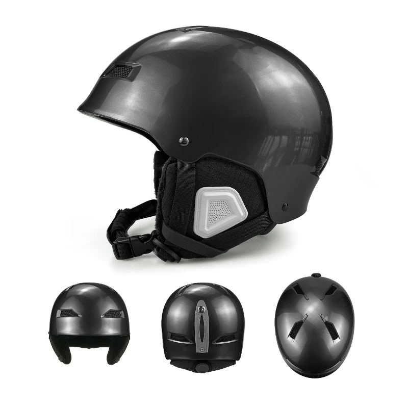 

Ski helmet Indoor and outdoor skiing Sports Helmet windproof keep warm Snow helmet