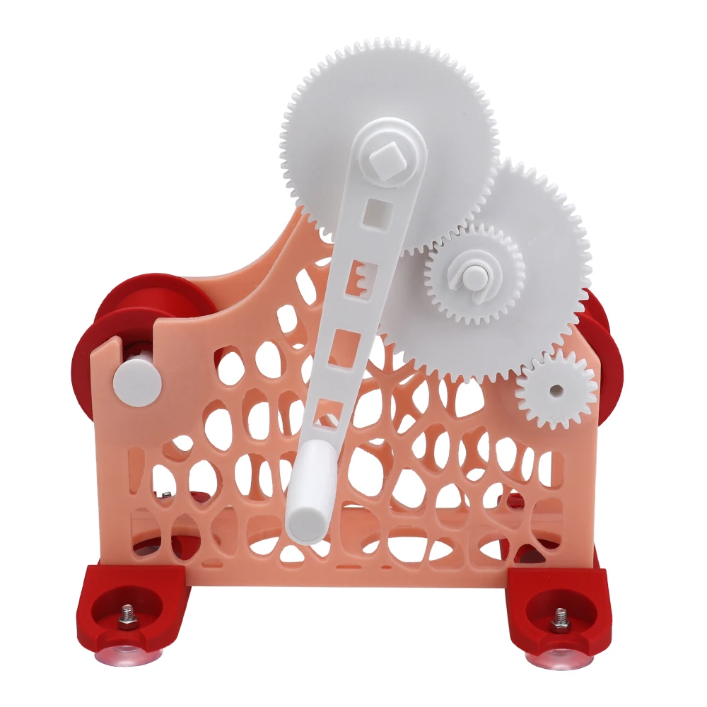 Manual 3D Filament Rewinder - Hand-Crank Wire Coiler for 3D Printing Material Roll Organization & Consumables Reel Rewinding