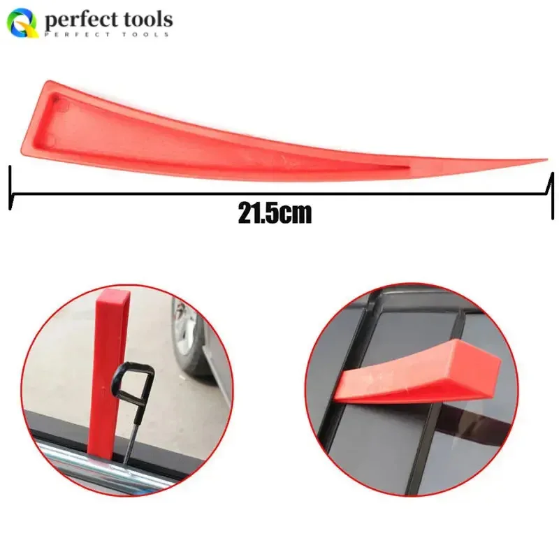 

1 Pcs ATPRO Car Dent Repair Support Tool Door Wedge Sheet Metal Door Supporting Clip Protect Felt Window Curve Wedge Tool