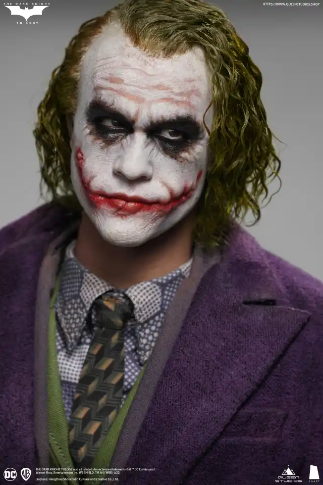 Figuras de ação originais do Joker Heath Ledger, coleção Advanced