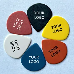 Personalizado logotipo Guitar Pick, Delrin Guitar Plectrum, JAZZ III forma, qualidade superior, 100pcs