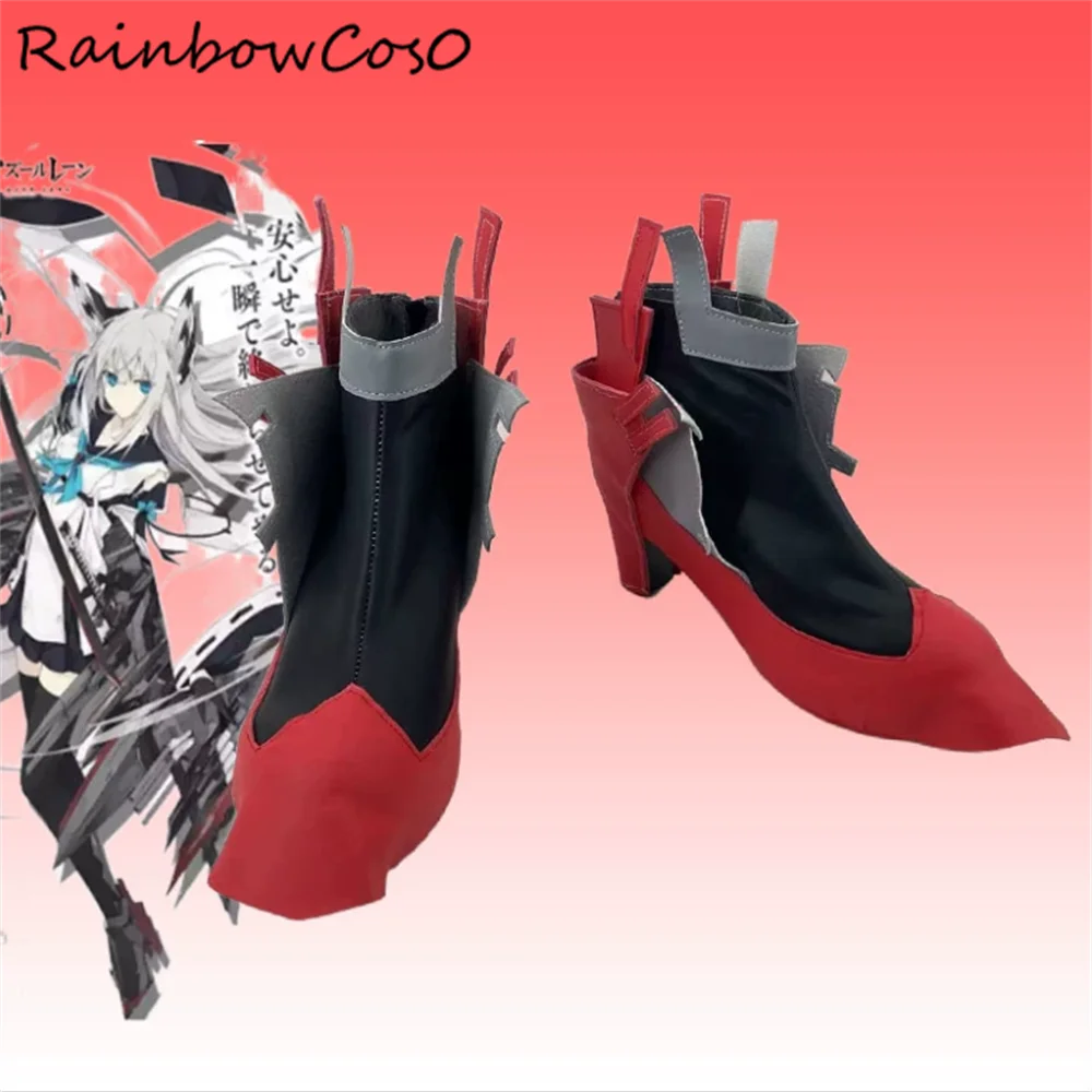 

Сапоги для косплея kwake AZE, аниме, для Хэллоуина, RainbowCos0 W4272