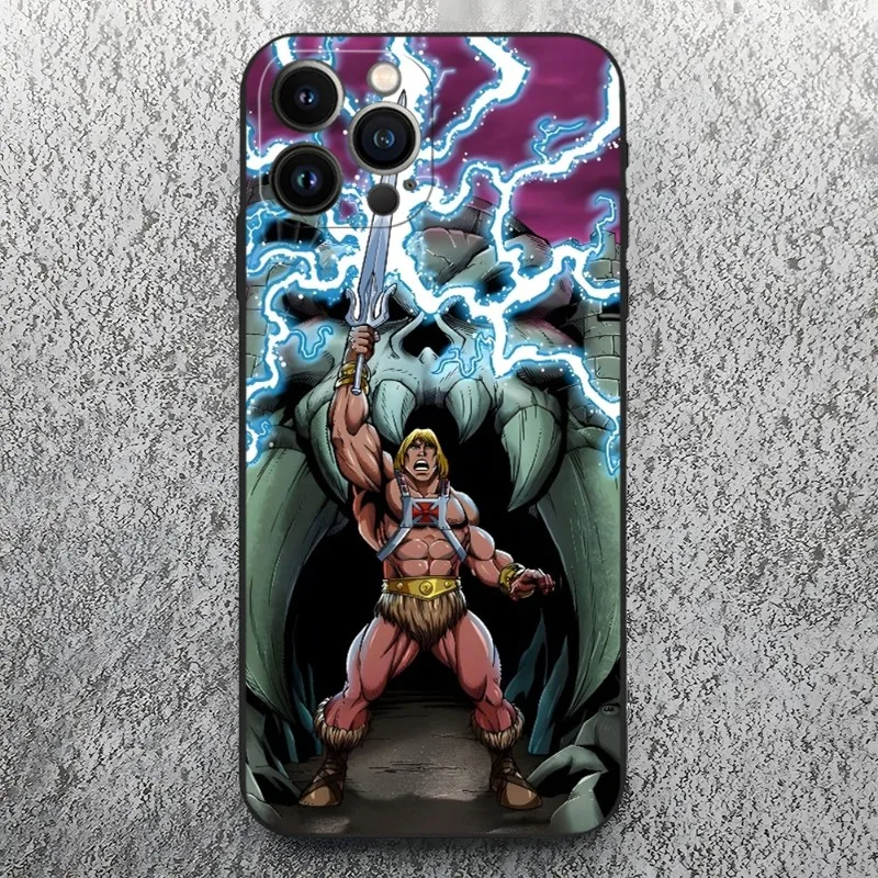 He Man Phone Case For Iphone 15 14 13 Mini 11 12 Pro Max Xr X Xs 7 8 Plus Shockproof Back Cover