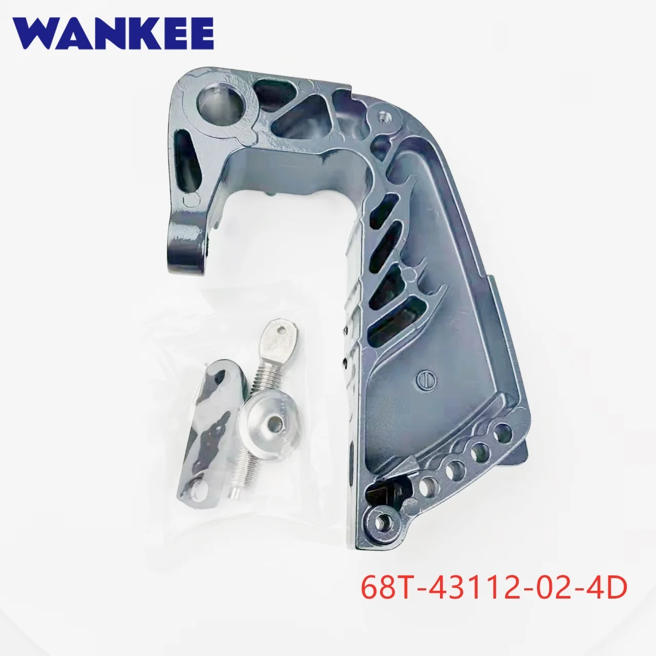 Right Bracket Clamp 68T-43112-02-4D For Yamaha Outboard Motor 4T F8C; F6A;68R 69F 68T Series Engines Parsun HDX 68T-43112