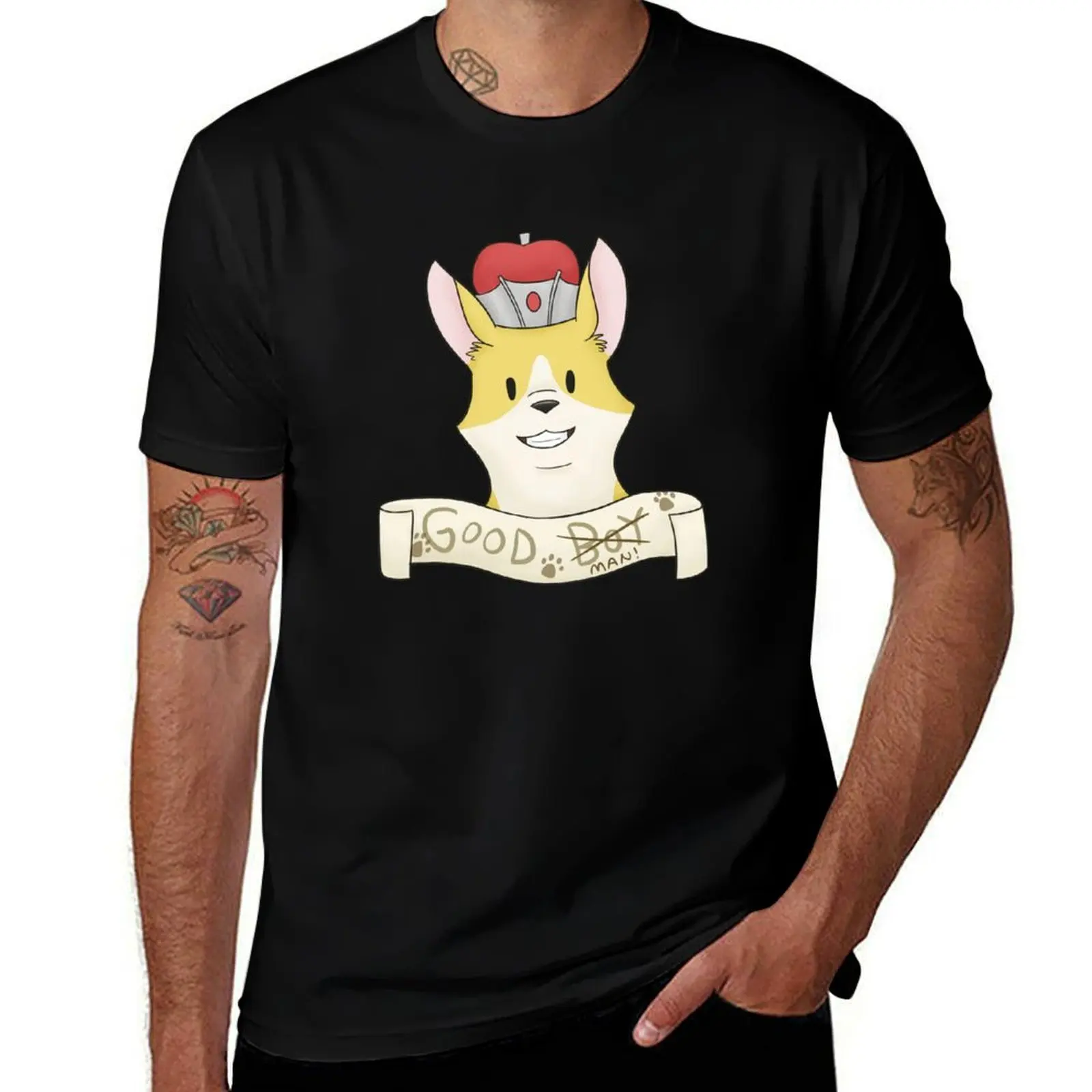 

Atticus Good Boy T-Shirt Sporty Casual Quick Dry T-Shirt