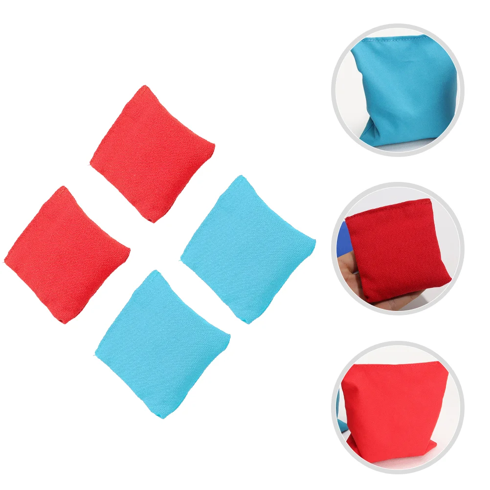 

4 Pcs Children's Bean Bags Family Game Small Toy Toss for Kids Outdoor Toys Indoor Party