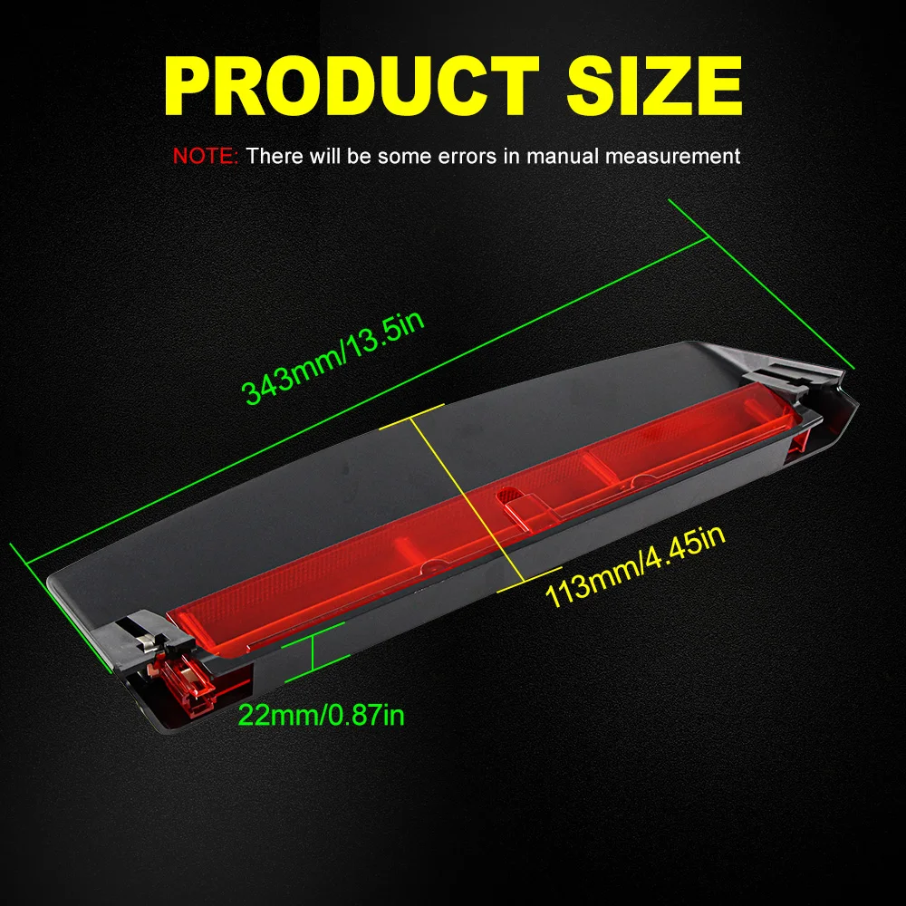 

For 2008-2015 Audi A4 S4 Avant/quattro High Mount Brake Stop Light 8K5945097 Third Brake Light Rear Center Brake Stop Light