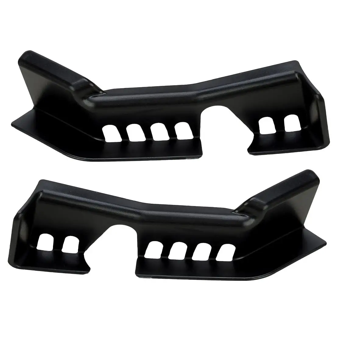 2Pcs Front Trunk Engine Room Drainage Channels Anti-Blocking Vent Cover Fit for Tesla Model Y 2020 2021 2022 2023 Black ABS