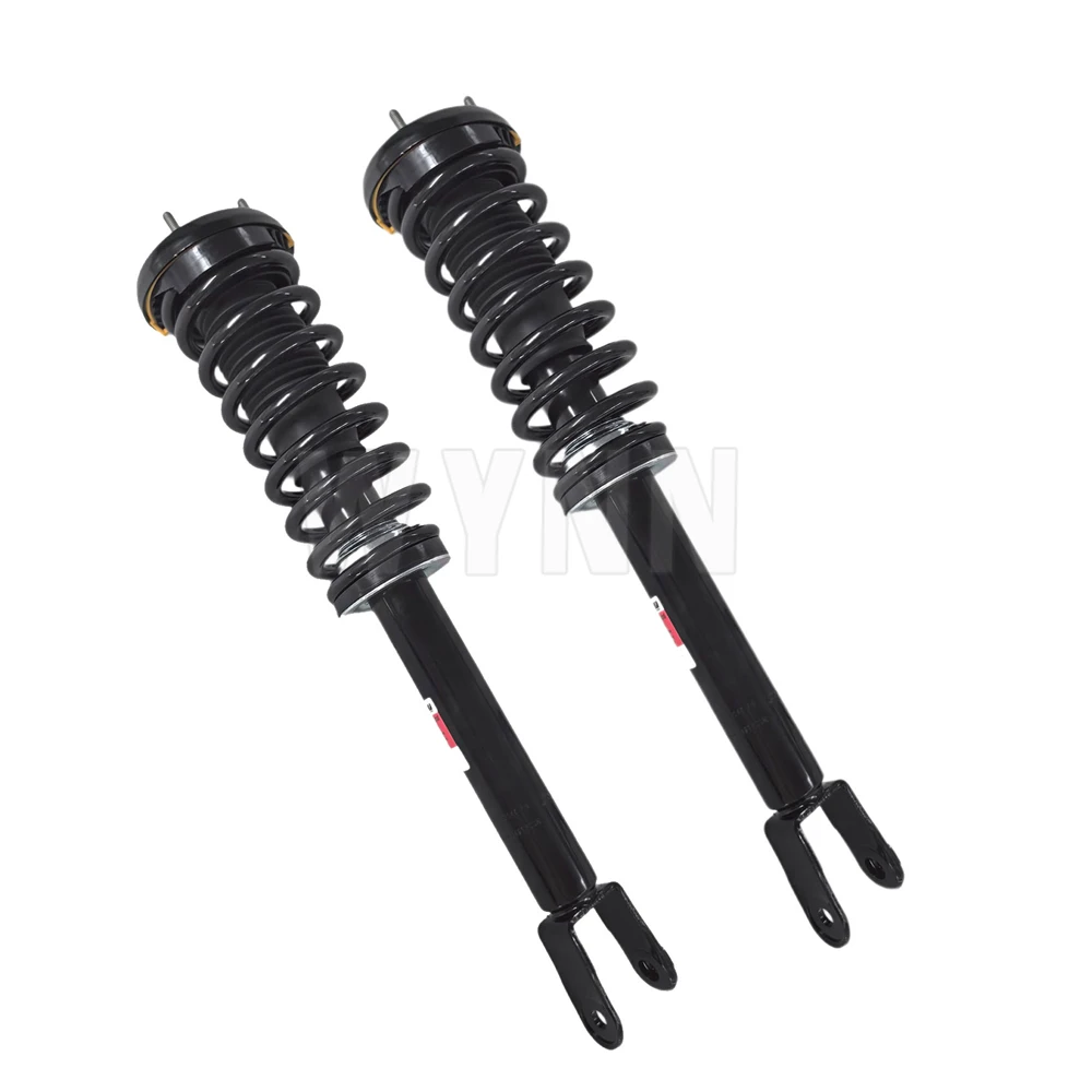 Pair Front Left Right Spring Suspension Shocks Absorber Strut With Electric For Jaguar XJ XJR X351 RWD 2010-2019 C2Z17058