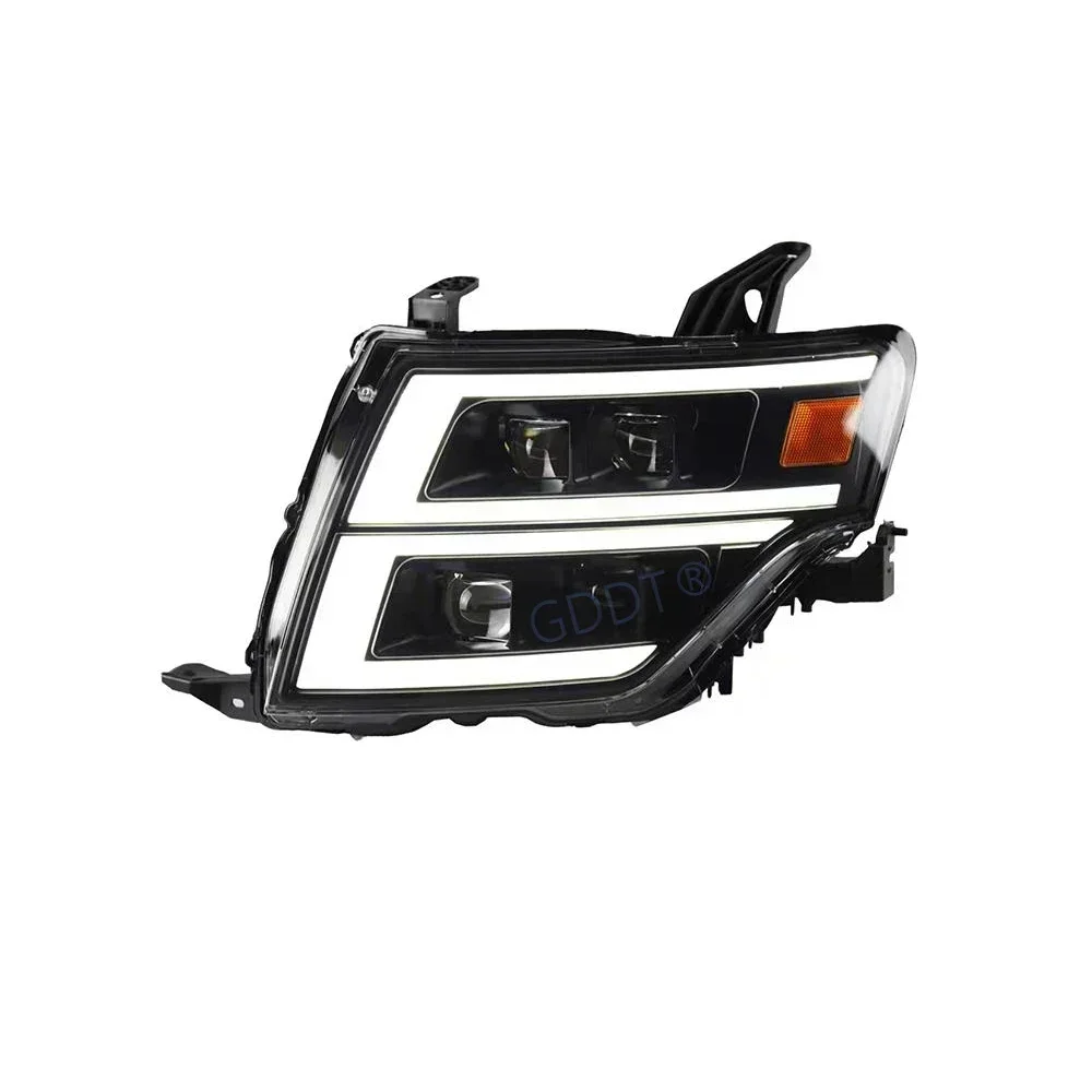 1 or 2 Pcs Led 4 Lense Headlight for Pajero 4th Front Lights for Montero 2 Low 2 High Beam Led Drl for Shogun Dynamic Turning