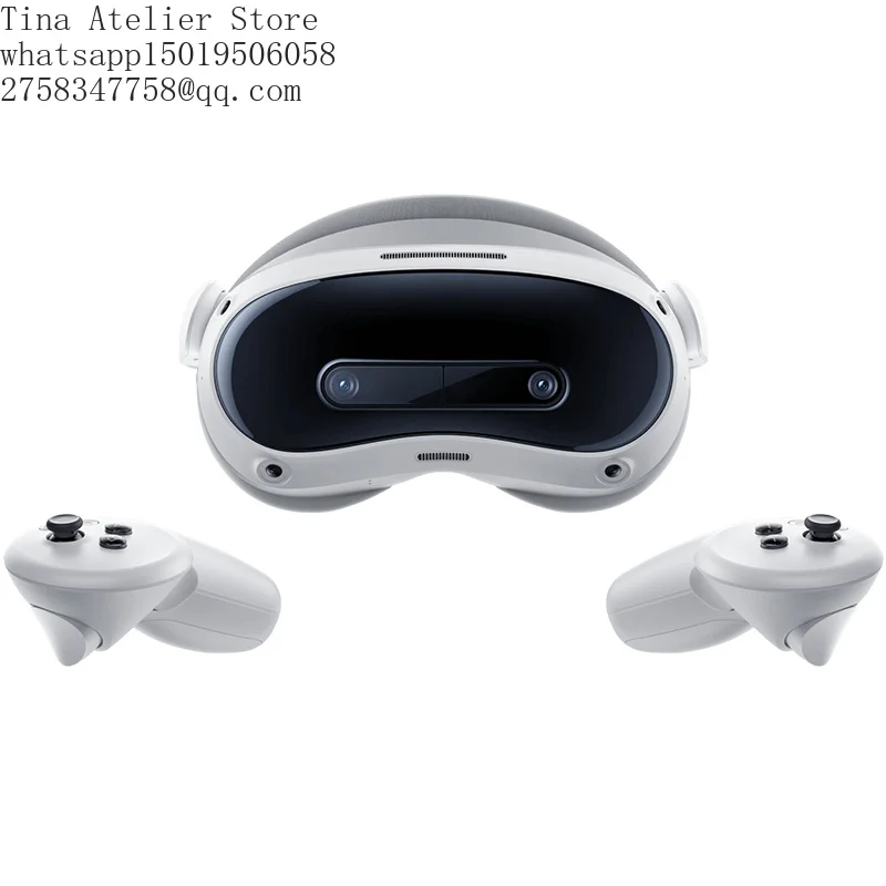 PICO 4 Ultra MR 3D Wireless VR Glasses 6DOF Virtual Reality 4K Display for Steam Games 256G M=ac Windows Mobile All-in-One
