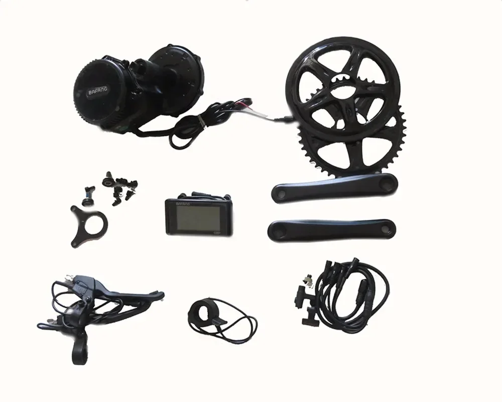 Bafang-bicicleta elétrica Motor Kit, Central Motor Drive, bicicleta elétrica Conversão Kit, E-Bike, 24V, 36V, 250W, BBS01