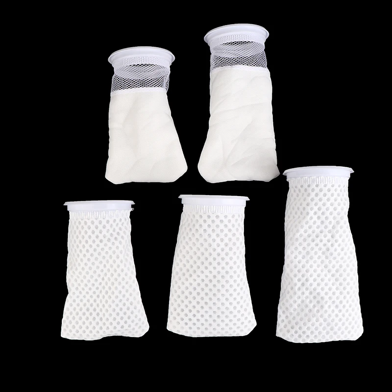 

Anti Overflow Aquarium Filter Bag Honeycomb Type Washable Reusable Mesh Foam Carpet Sock Bag For Fish Marine Filtration System