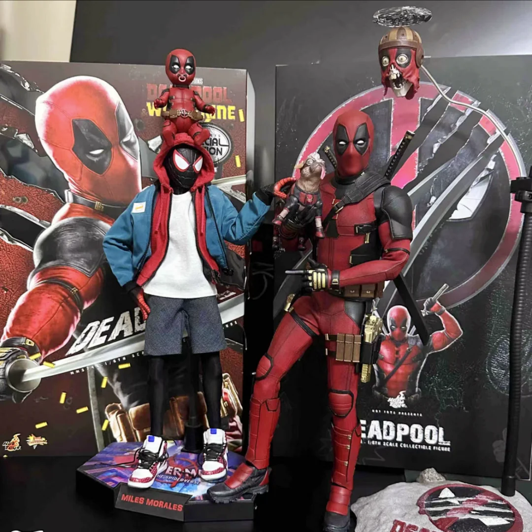 Marvel Ht Mms746b In Stock Hot Toys 1/6 Deadpool&Wolverine Deadpool Mms490 Mms746 Movable Model Special Edition Toy Gifts