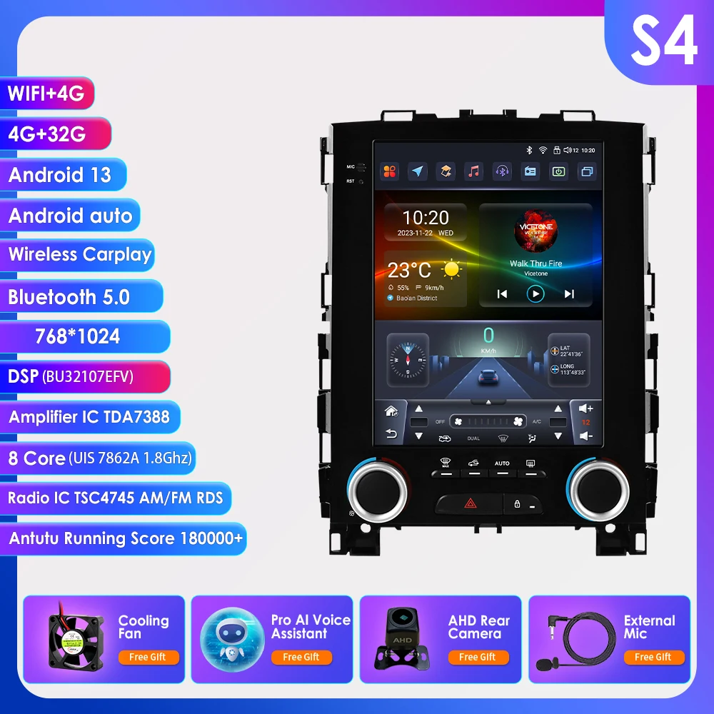 Auto Intelligente Multimedia voor Renault Megane 4 Koleos Samsung SM6 Talisman 2017-2019 Carplay 4G 9.7Inch WIFI 2Din Android 14
