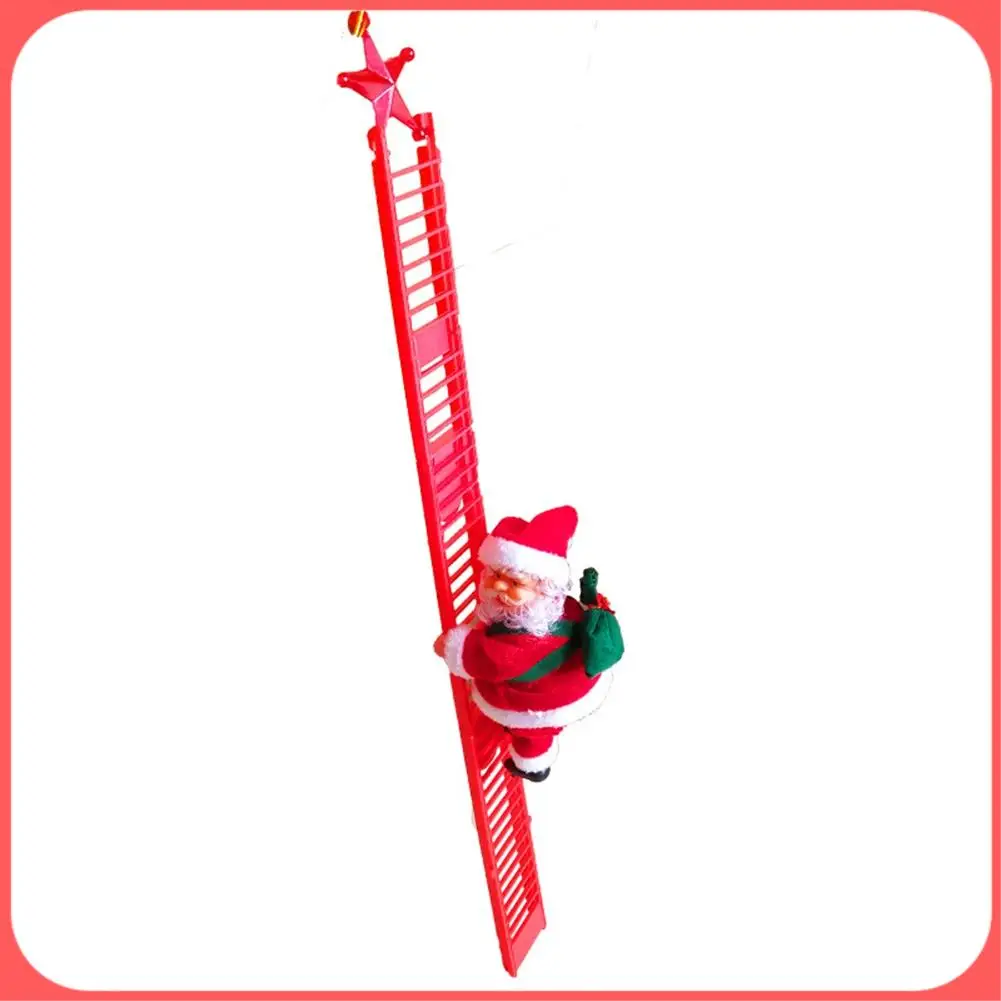 A76I-escalera de escalada de Papá Noel, escalera eléctrica individual, regalos de Navidad para niños y niños