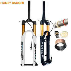 Mountain Bike Fork Air Fork Manual/Remote 15X100MM 27.5/29 inch 140-160mm Large Travel MTB Barrel Axle with Damping Forks