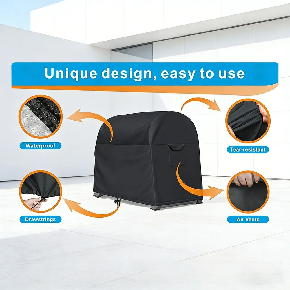 Dumbbell Rack Cover Built for A-Frame Racks with for UV Resistant Oxford Fabric and Functional Air Circulation Vents