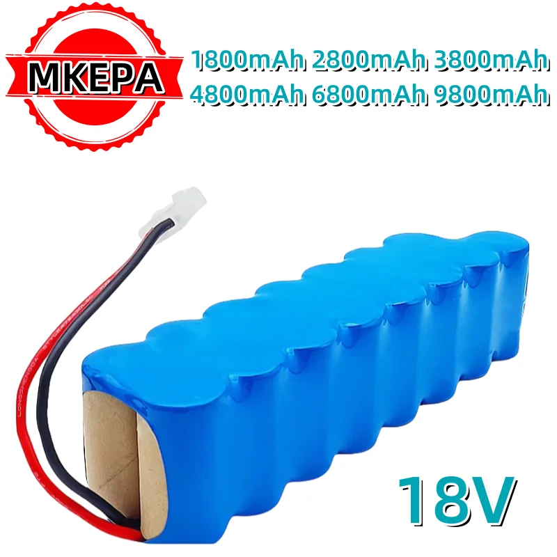 18V NiMH Battery Pack 1.8- 9.8Ah Suitable for Rowenta CD Vacuum Cleaner RH8771 Tefal Cyclone Extreme Vacuum Cleaner Battery P102