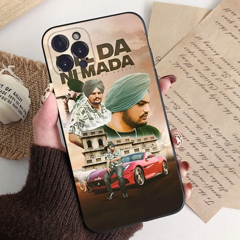 Indian Rapper Sidhu Moose Wala Phone Case For IPhone 14 11 12 13 Mini Pro XS Max Cover 6 7 8 Plus X XR SE 2020 Funda Shell