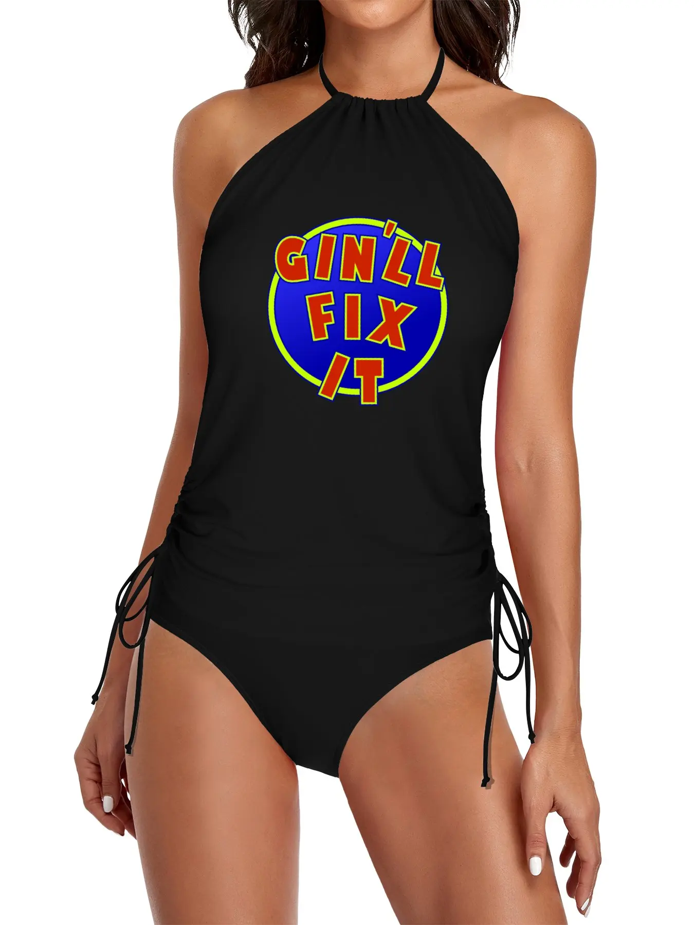

Gin'll Fix It Split Swimsuit Set 2025 swimwear Women's summer sets beachwear woman 2025