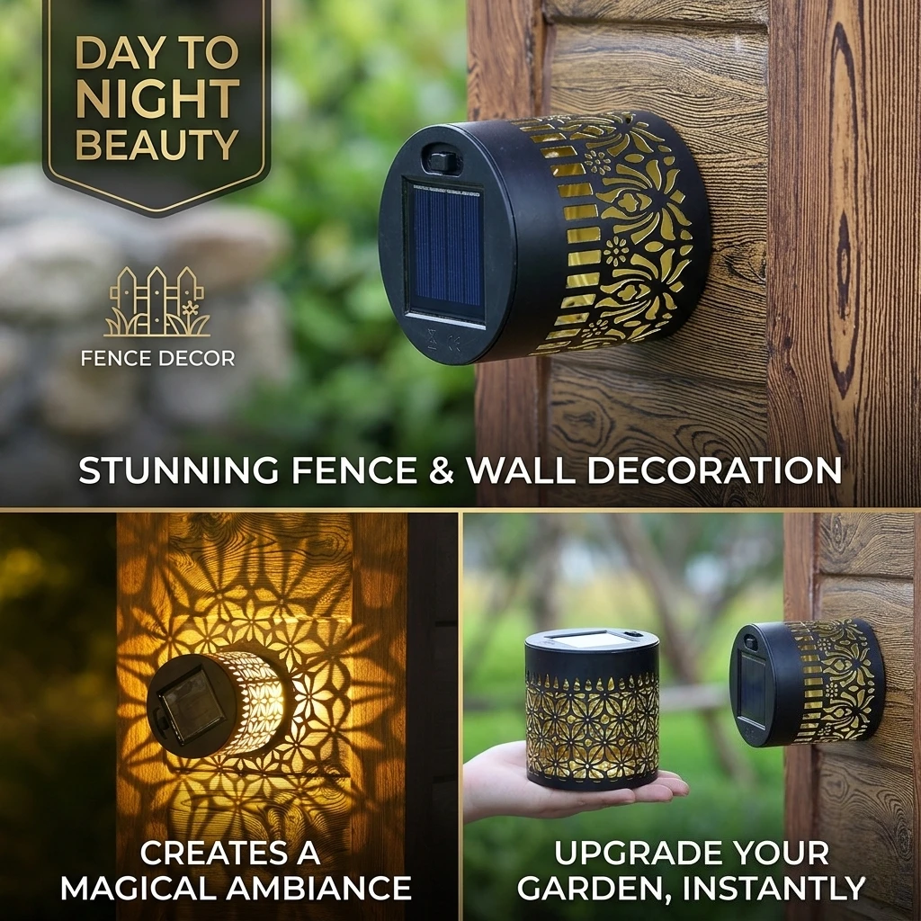 Solar Projection Wall Light 4