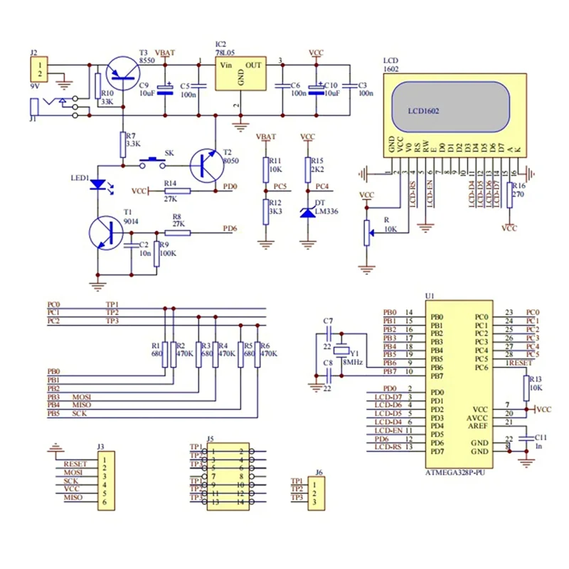 Diy Electronics Cleaner - -A25M Transistor Tester DIY Kit Can