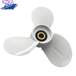 Boat Marine Propeller 6E0-45943-01-El 7 1/2X7 For Yamaha 4Hp 5Hp 6Hp 9Tooth Spine Aluminium Propellers Engine Replaces