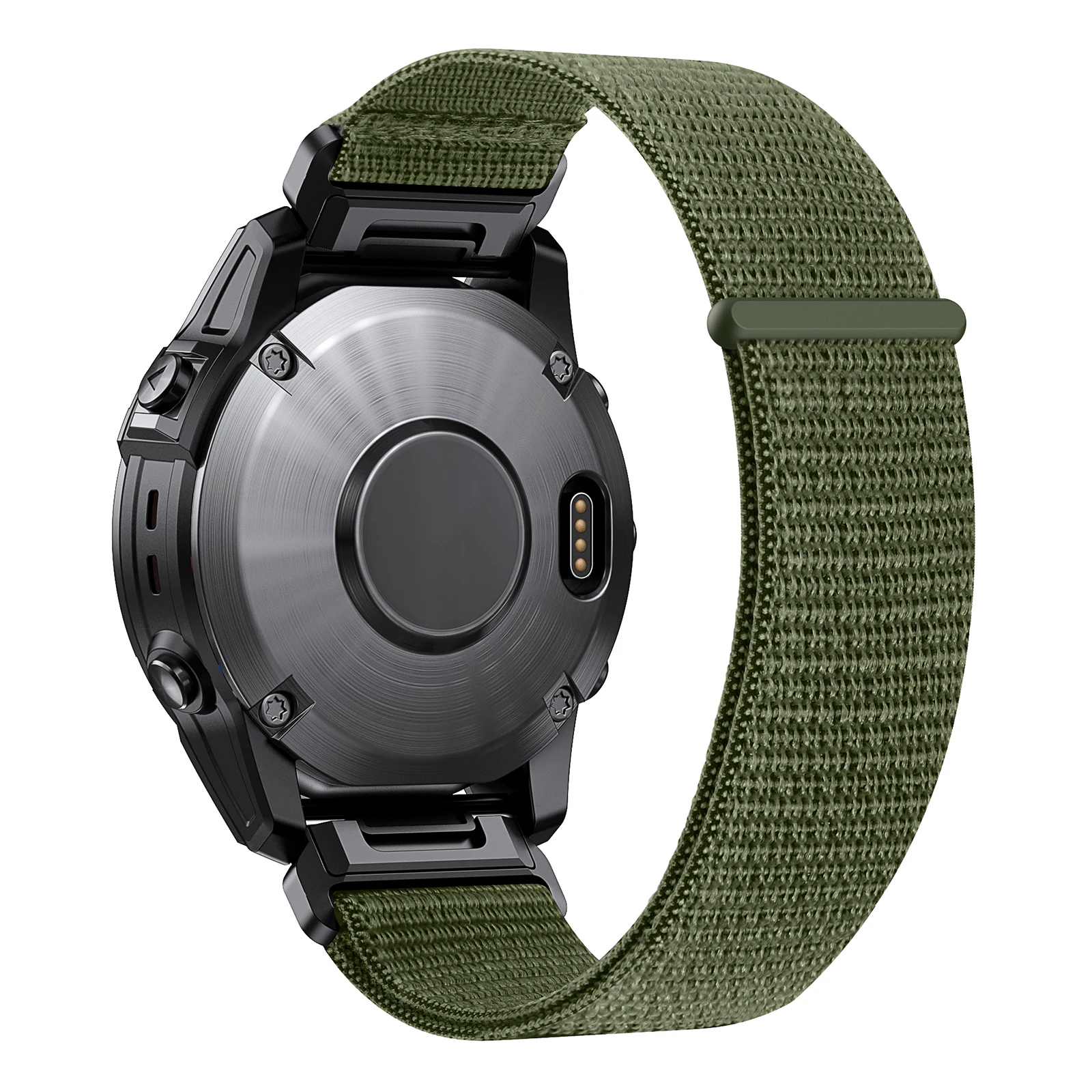 حزام ساعة Fenix 8 من النايلون سريع التفكيك لـ Garmin Fenix 8 47 مللي متر 51 مللي متر E 7 7X 6 6X 5 5X/Epix Pro/Enduro 3 QuickFit 22 مللي متر 26 مللي متر