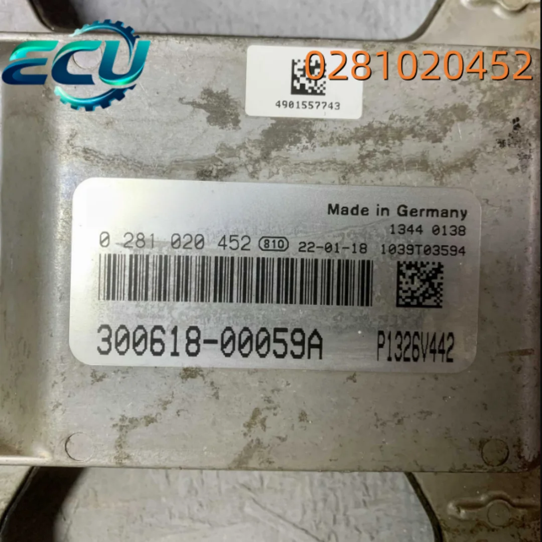 

0281020452 Электронный блок управления (ЭБУ) дизельным двигателем, подходит для экскаваторов, грузовиков и строительной техники