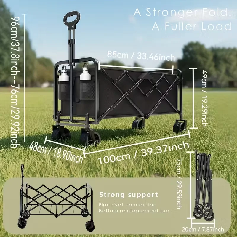 Heavy-Duty Foldable Cart All-T - Gardening Tools Store review and price