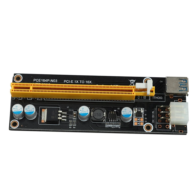 Carte adaptateur TTKK M.2 Key M vers PCI-E 1X 4X vers NGFF 4X Signal M.2 Nvme & NGFF M.2 Key vers USB 3.0 PCI-E Riser Card