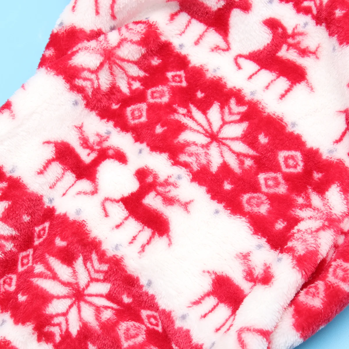 

Red Christmas Deer Dog Clothes Size Xs Four Legs Warm Winter Pet Clothes for Small Dogs Outdoor Party Dog Cloth