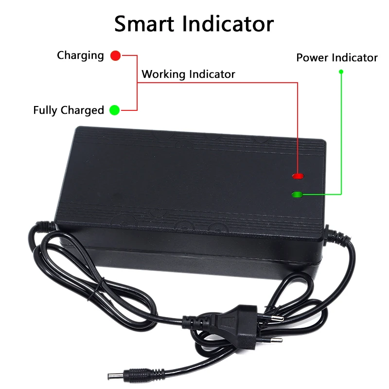 54.6V 58.8V 67.2V 84V 5A Lithium Battery Charger 48V 52V 60V 72V 5A Li-ion Charger 100-240V For13S 14S 16S 20S E-motorcycle Cell