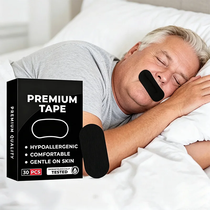 1/3/5/10 Box Anti Snoring Sleep Mouth Tape, Best Breathing Nasal Strips Medical Grade Improved Sleeping Snoring Relief