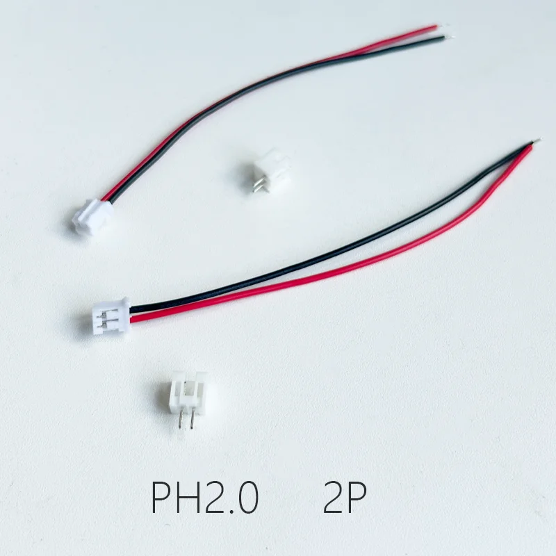 10Sets Mini Small Micro JST 2.0mm PH2.0 Male Female Connector 2/3/4/5/6-Pin Plug With terminal Wires Cable Socket 26AWG