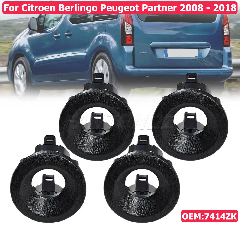 Kit de montaje de Sensor de estacionamiento trasero, soporte PDC para Peugeot Partner Citroen Berlingo 2008-2018 7414ZK 9682341877