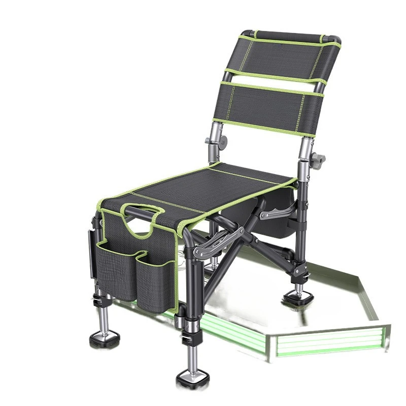 

High-value fishing chair, portable folding chair for wild fishing