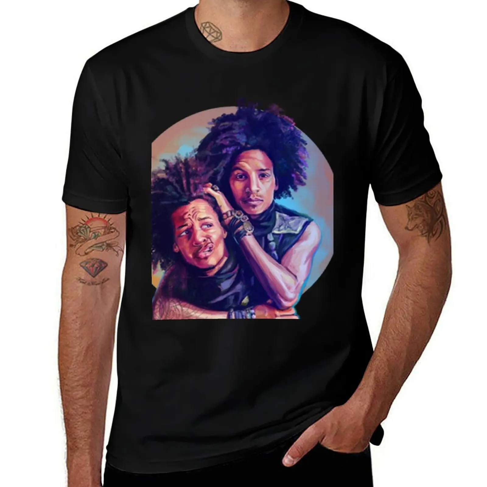 

Les Twins World Top Dancers T-Shirt man t shirts cotton t shirt man cotton cotton t shirts high quality T-Shirt