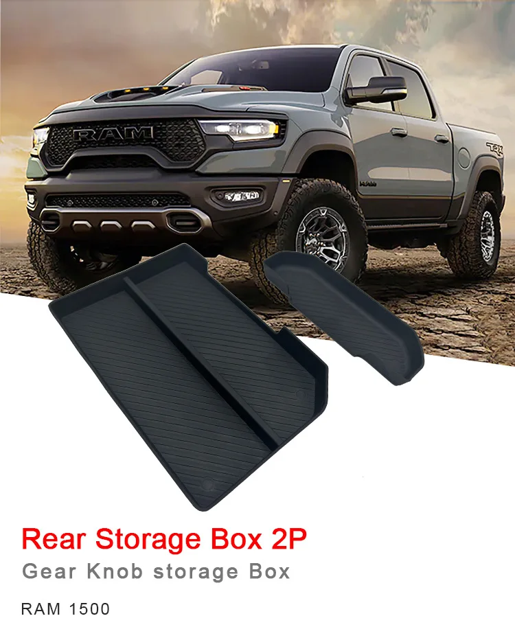 

For RAM1500 armrest storage box, RAM Tyrannosaurus Rex storage box for storing rear center console armrest items